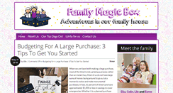 Desktop Screenshot of familymagicbox.com